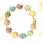 Bloom - Gold Flower Bracele..