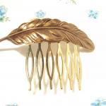 Medium Feather Hair Comb - ..