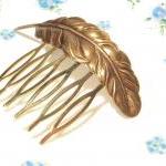 Medium Feather Hair Comb - ..