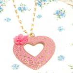 Rosie Posie - Heart Necklac..