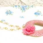 Rosie Posie - Heart Necklac..