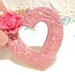 Rosie Posie - Heart Necklac..
