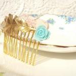 Bliss - Oak Leaf Hair Comb