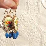 Raindrops - Vintage Floral ..